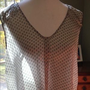 100% Silk sleeveless top